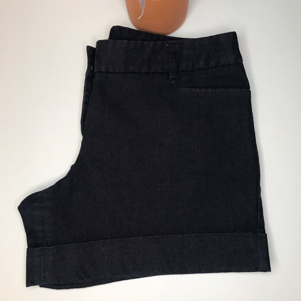Express High-Rise 69% Cotton Women’s Jean Shorts 8 - Picture 6 of 16